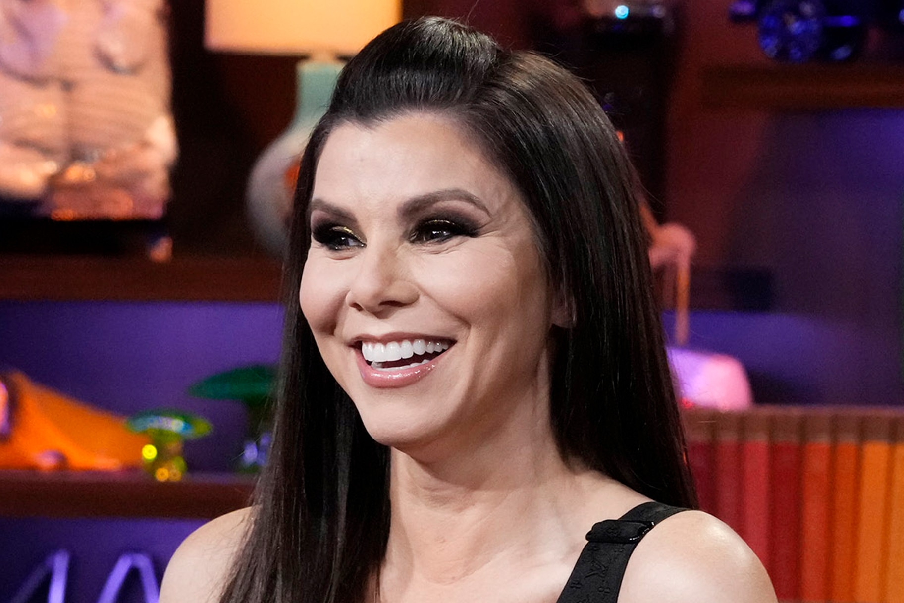 Heather Dubrow Pairs Fendi and Louis Vuitton for the Perfect Monochromatic  Travel Outfit