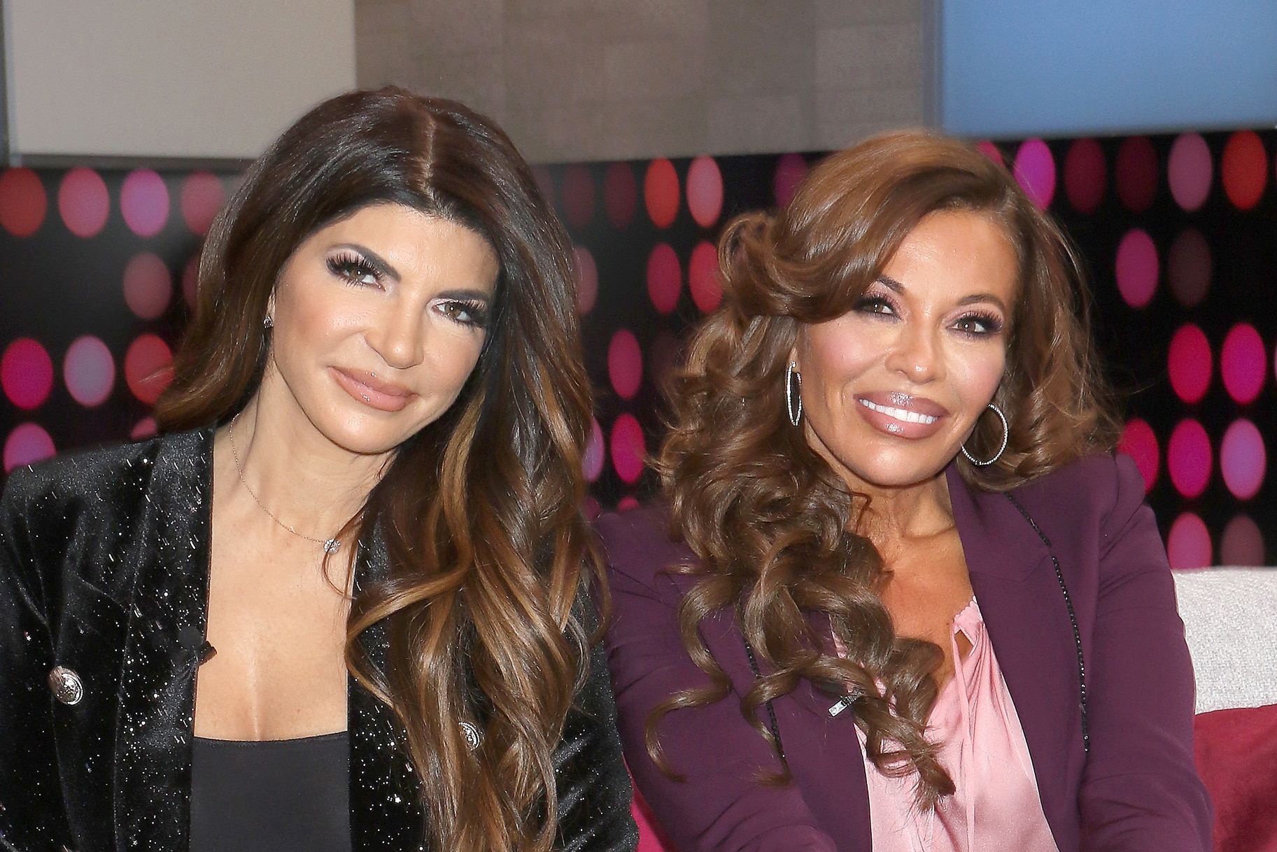 Dolores Catania and Teresa Giudice of Real Housewives of New Jersey pose together