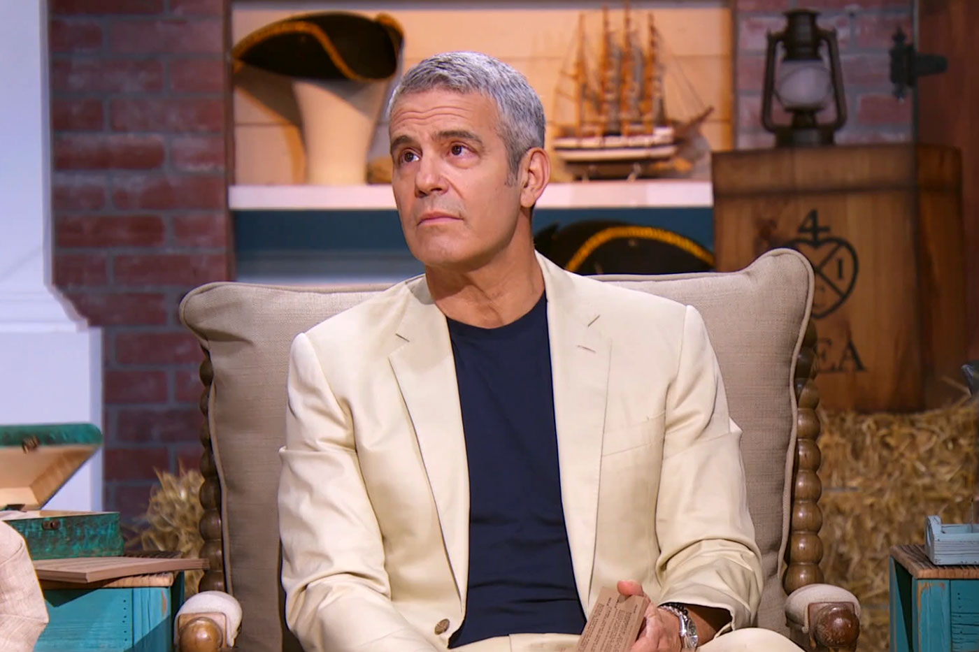 Andy Cohen at the Summer House Reunion