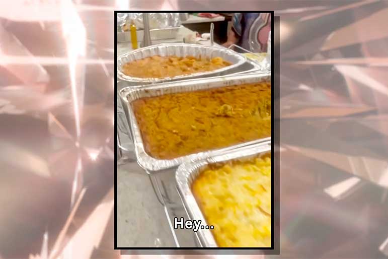 A photo of meals prepared for Thanksgiving in RHOA Season 15 Episode 10