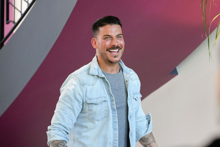 Jax Taylor smiling and happy on the House of Villains Season 1.