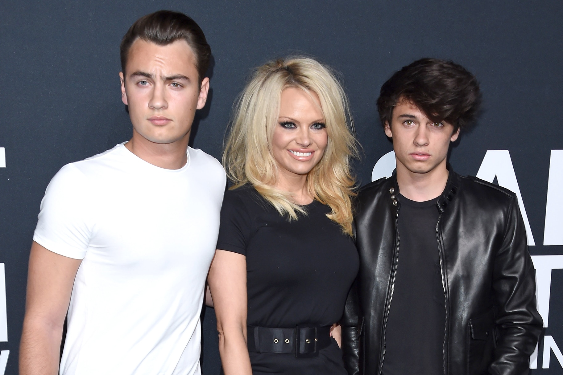 Pamela Anderson Spotted Hanging Out With Her Son Last Night