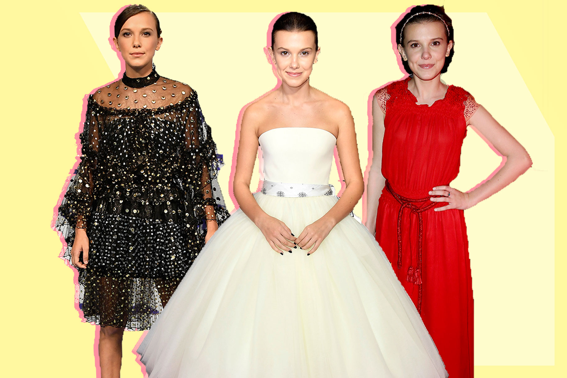 Millie Bobby Brown of “Stranger Things” Shares her Fashion Secret for  Standing on the Red Carpet