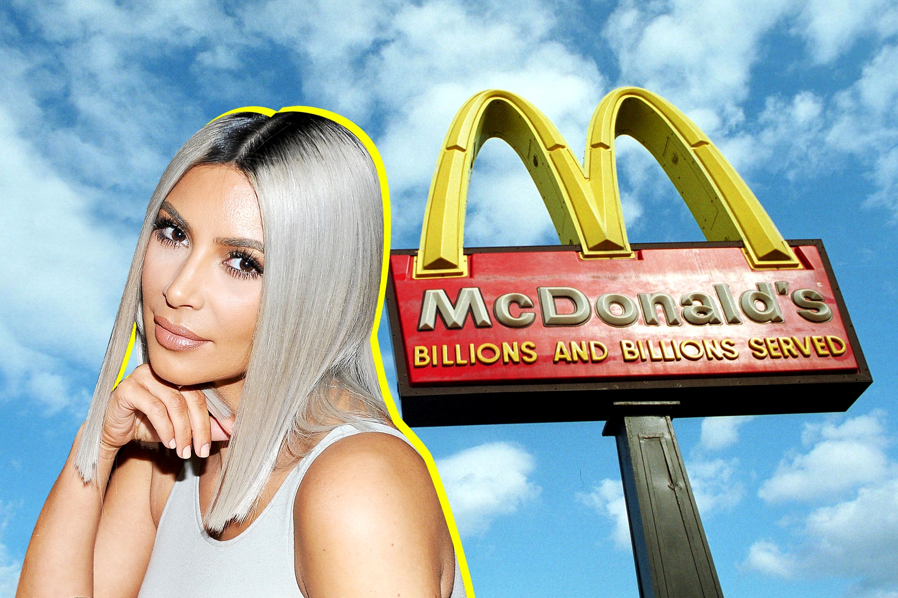 Kim Kardashian West Wears Yeezy Clothes, Heels to McDonald's | & Living