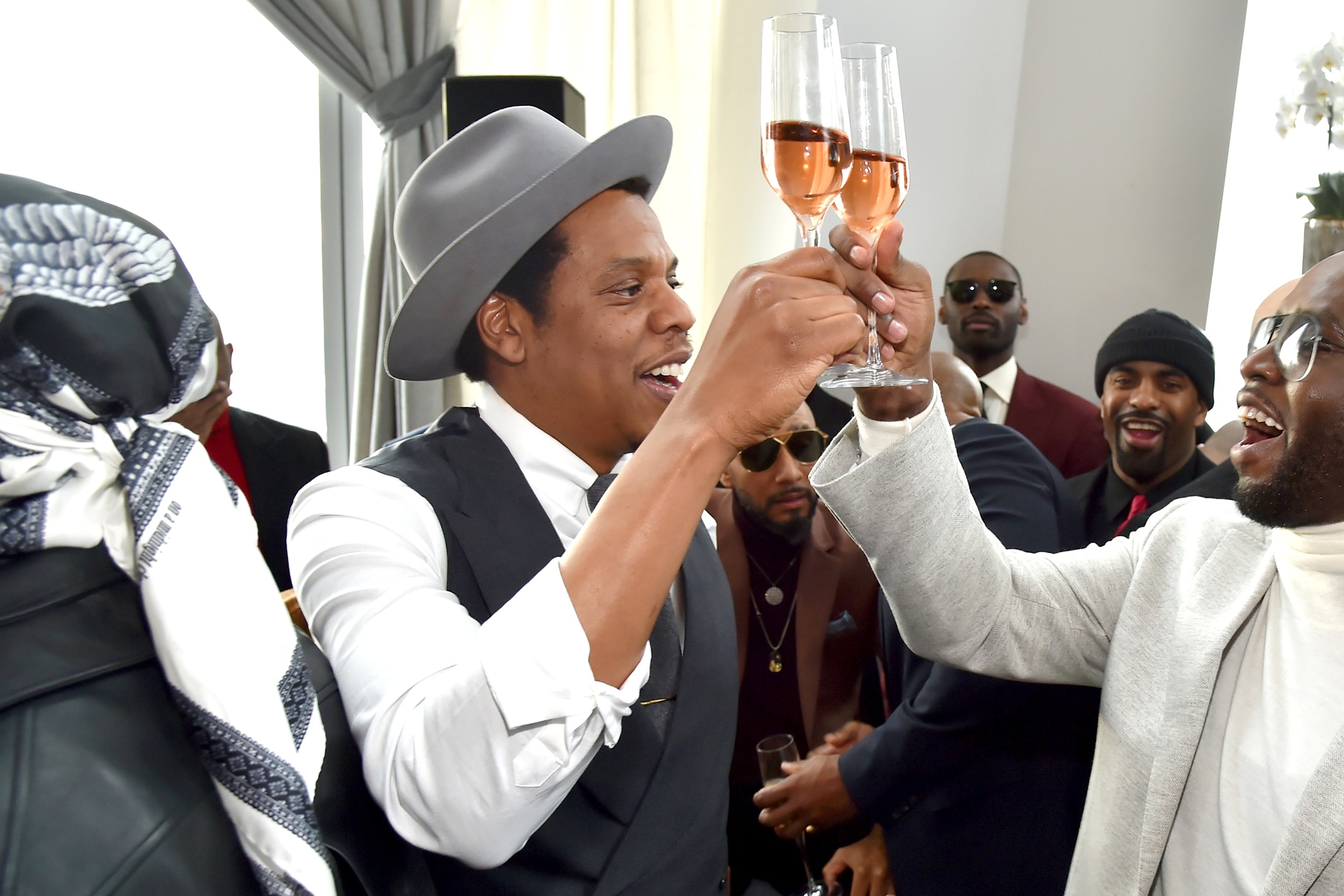 Jay-Z gets epic bar tab for champagne he owns