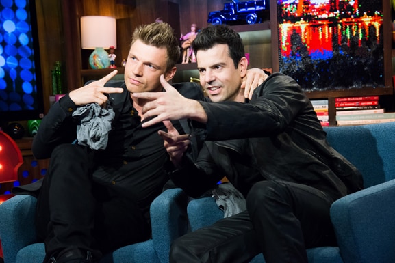 cómo tolerancia incompleto Watch Nick Carter & Jordan Knight | Watch What Happens Live with Andy Cohen
