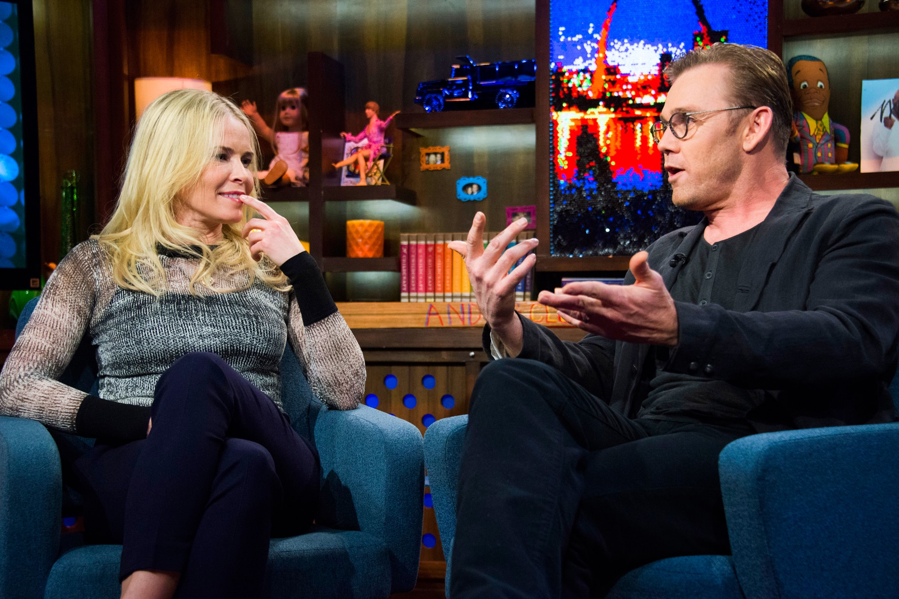 Watch Chelsea Handler & Ricky Schroder | Watch What Happens Live with