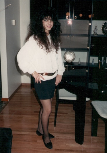 Teresa Giudice as a teenager