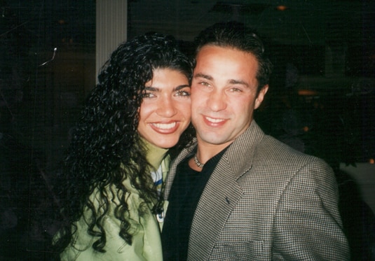 Teresa Giudice and Joe Giudice smiling
