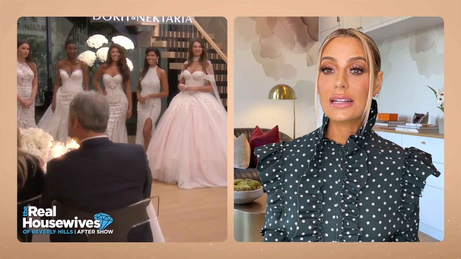Dorit Kemsley Explains How Her Bridal Gown Collection Came Together with Nektaria