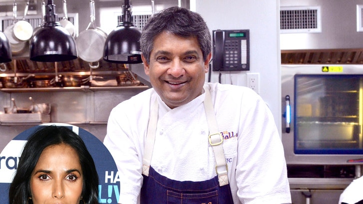 Chef Floyd Cardoz Padma Lakshmi