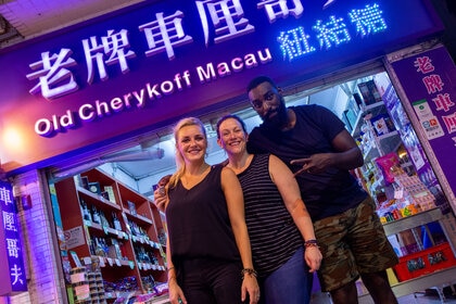 Kelsey Barnard Clark, Sara Bradley, and Eric Adjepong in Top Chef Season 16 Finale in Macau