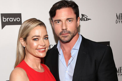 Denise Richards with husband Aaron Phypers