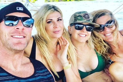 Alexis Bellino with Boyfriend Andy Bohn on Father's Day 2019