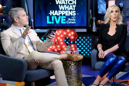 Andy Cohen and Shannon Storms Beador on Watch What Happens Live
