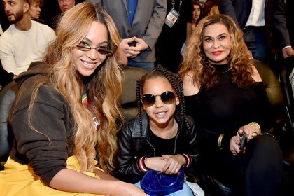 Beyonce, Tina Knowles, Blue Ivy