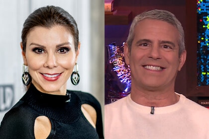 Heather Dubrow Andy Cohen Rhoc