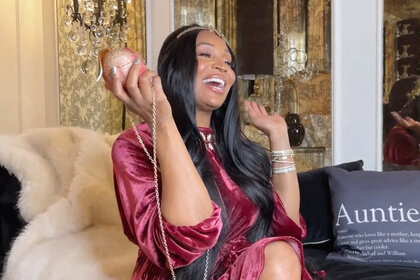 Daily Dish Marlo Gets Surprised With Her Rhoa Peach