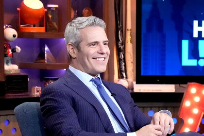 Andy Cohen hosting Watch What Happens Live