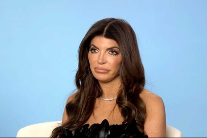 Teresa Giudice on the Real Housewives of New Jersey Aftershow