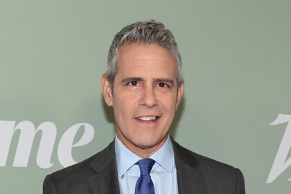 Andy Cohen at a red carpet event.