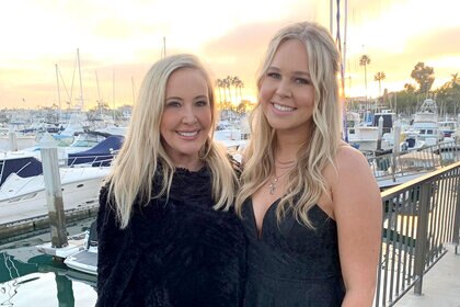 Shannon Beador and her daughter Sophie Beador pose for an image.