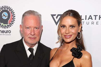 Dorit Kemsley and Paul Kemsley at the Homeless Not Toothless Hollywood Gala together