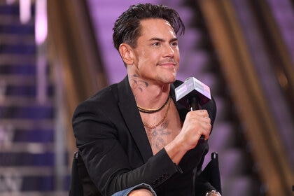 Tom Sandoval at the VPR and Vegas live stage at BravoCon2023.