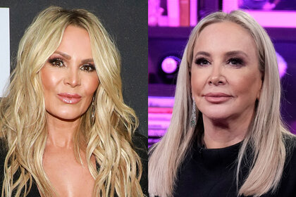 Split of Tamra Judge at a Peacock event and Shannon Beador at WWHL.