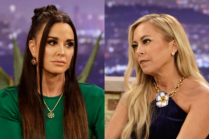 Split of Sutton Stracke and Kyle Richards at the RHOBH reunion