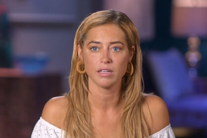 Jo Wenberg during an interview clip for Vanderpump Rules