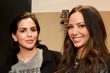 Katie Maloney and Kristen Doute at the Straight Up With Stassi Live event in LA