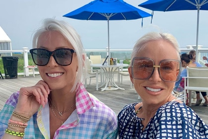 Margaret Josephs and Lexi Barbuto smiling next to each other outdoors.