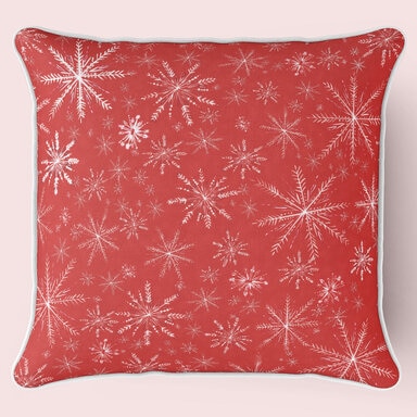 BravoCon Exclusive Holiday Snowflakes Pillow