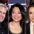 A split of Andy Cohen, Crystal Kung Minkoff, and Kyle Richards.