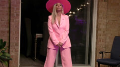 Karen Huger Pink Hat
