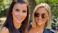 Gina Kirschenheiter and Heather Dubrow of The Real Housewives of Orange County.