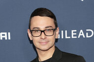 Christian Siriano at an event.