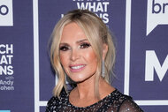 Tamra Judge on the WWHL step and repeat.