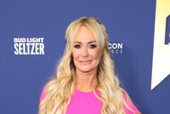 Taylor Armstrong at the Bravocon 2022 red carpet.
