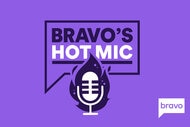 Logo of Bravo's Hot Mic podcast.