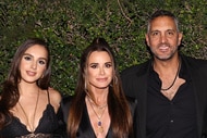 Mauricio Umansky, Kyle Richards, and Alexia Umansky at the Agency's "Buying Beverly Hills" premiere party