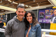 Jax Taylor with his mother-in-law, Sherri Cartwright, at Comicon in Kentucky.