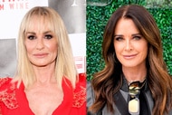 Split of Taylor Armstrong at the Aspiring Magazine event and Kyle Richards at the Taylor Swift concert