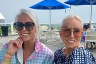 Margaret Josephs and Lexi Barbuto smiling next to each other outdoors.