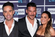 Split of Jesse Lally and Jax Taylor with Birttany Cartwright at Watch What Happens Live