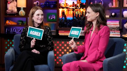 Have Julianne Moore and Natalie Portman Ever Gotten Excited While Filming Love Scenes?