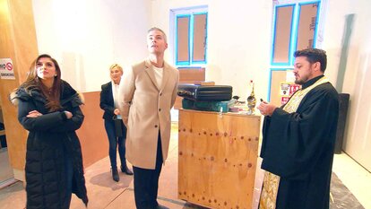 Construction Gets Put on Pause so Ryan Serhant Can Ward off Evil in His New Home