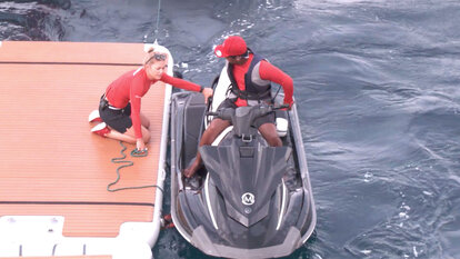 Uh Oh...Mzi "Zee" Dempers Loses a Jet Ski