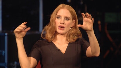 Jessica Chastain on Not Being Able to Get Close to Matt Damon